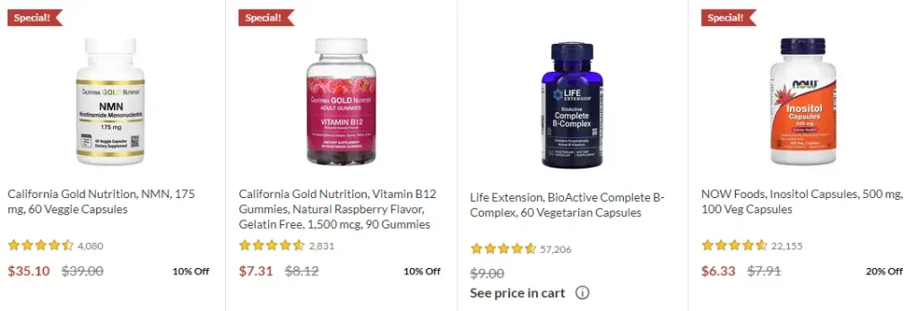 Vitamin b buy on iHerb